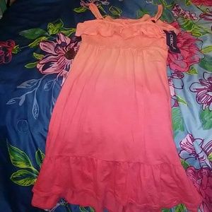 Cute ombre sun dress